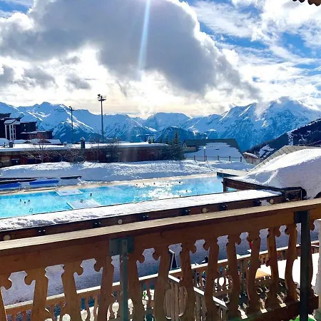 Apartment 4 Pieces, 8 Pers. 70m², Balcon Sud, Au Pied Des Pistes, Alpe D'huez - Fr-1-405-344